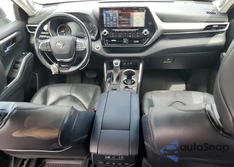 2021 Toyota Highlander Limited from USA, damaged, VIN 5TDYZRAH8MS536148